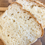 Pão sem glúten de mandioca
