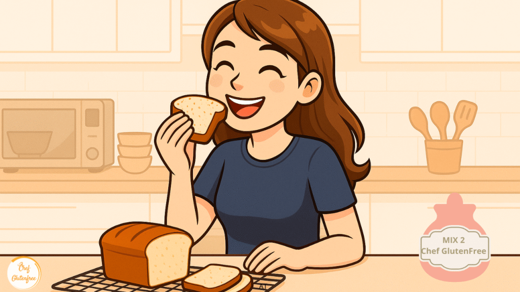 diferenças entre pães com e sem glúten
